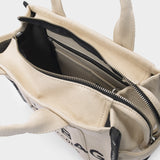 The Small Tote Bag Jacquard - Marc Jacobs - Coton - Warm Sand