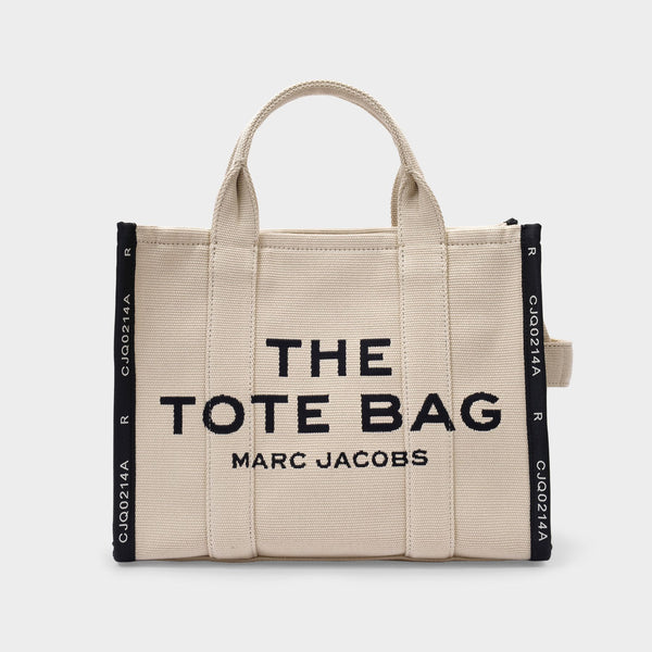 The Medium Tote Bag Jacquard - Marc Jacobs - Coton - Warm Sand