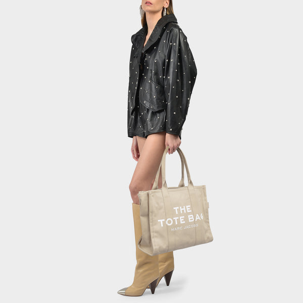 The Large Tote Bag - Marc Jacobs - Coton - Beige