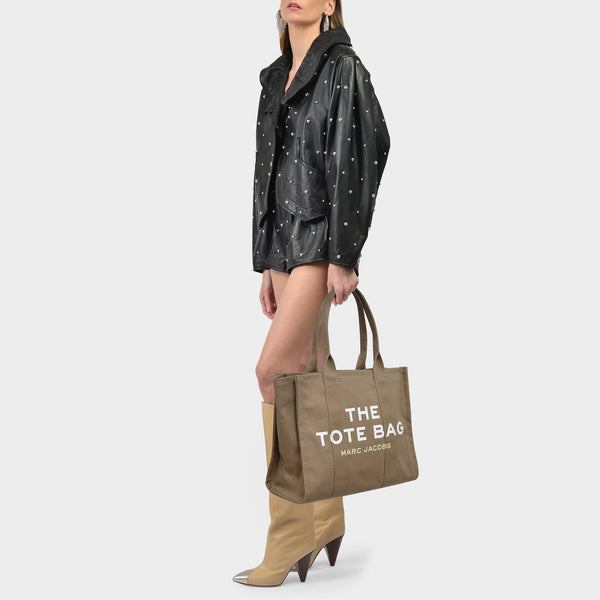 The Large Tote Bag - Marc Jacobs - Coton - Slate Green
