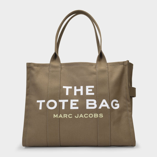 The Large Tote Bag - Marc Jacobs - Coton - Slate Green