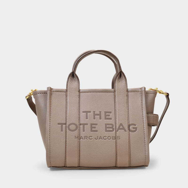 The Small Tote Bag Marc Jacobs Cuir Cement - Main Image