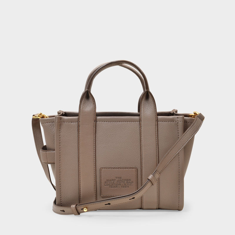 The Mini Tote Bag - Marc Jacobs - Cuir - Cement