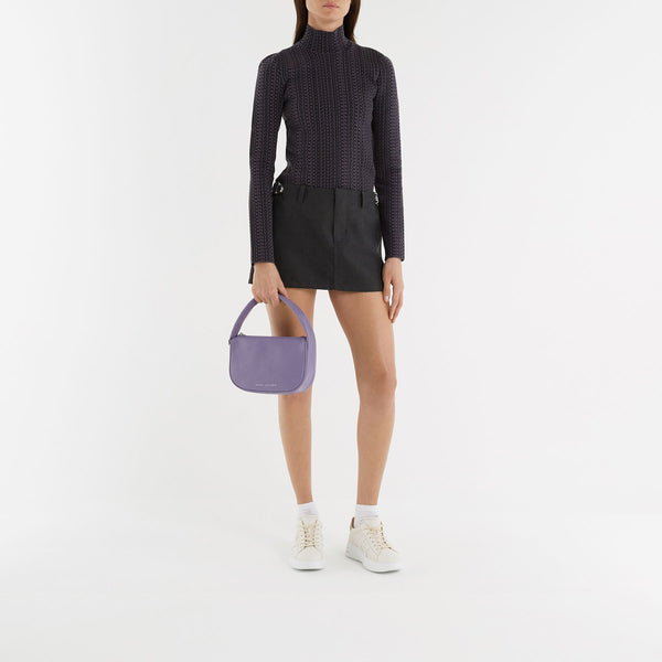 Sac Hobo Pushlock Mini - Marc Jacobs - Cuir - Daybreak