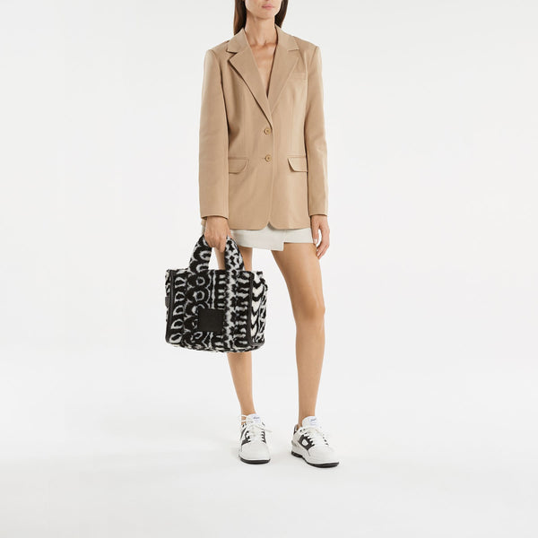 The Medium Tote - Marc Jacobs - Synthétique - Noir/Ivoire