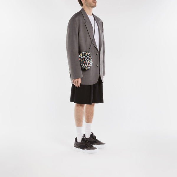 Sac Hobo Midi Cap - J.W. Anderson - Cuir - Noir