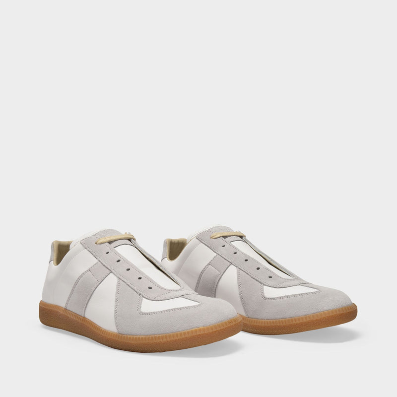 Sneakers Replica - Maison Margiela - Cuir - Blanc