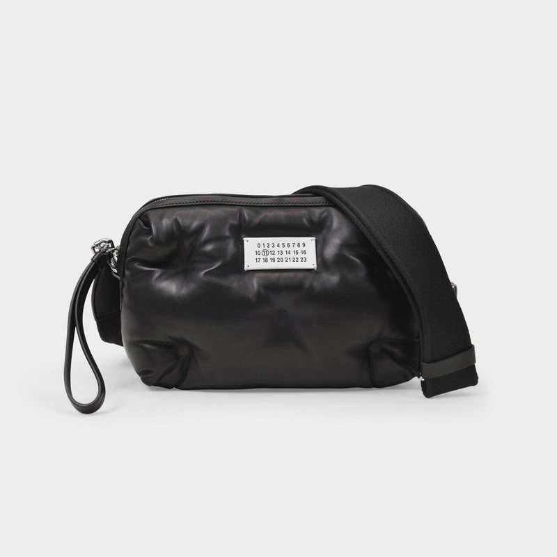 Sac Glam Slam Crossbody en Cuir Noir