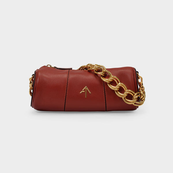 Sac Hobo Xx Mini Cylinder - Manu Atelier - Cuir - Rougebole