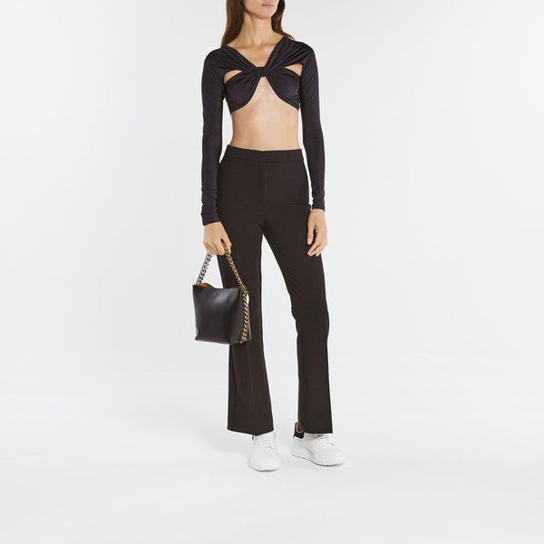 Sac Hobo Frame Bucket - Stella Mccartney - Cuir Vegan - Noir