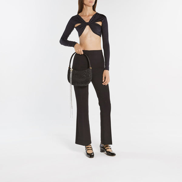 Sac Hobo Medium Vesna - Magda Butrym - Cuir - Noir