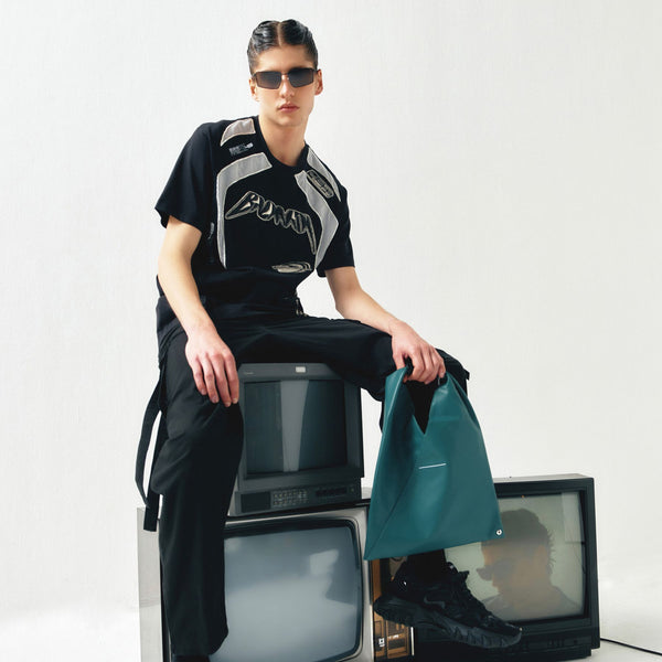 Tote Bag Small Japanese - Mm6 Maison Margiela - Synthétique - Vert