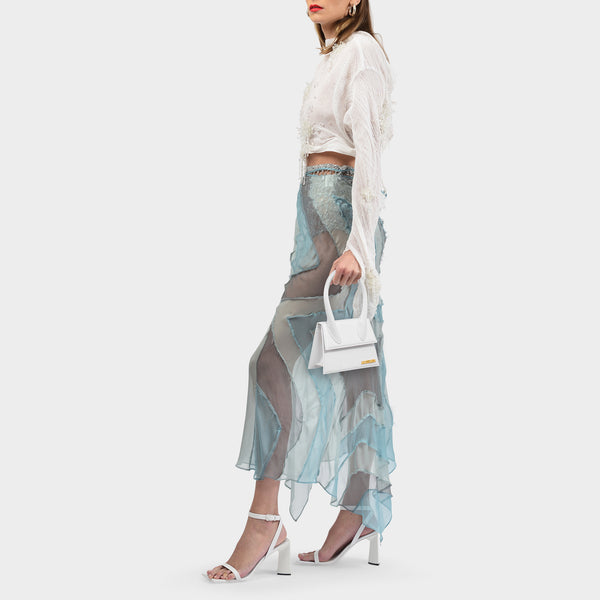 Sac Le Chiquito Moyen - Jacquemus - Cuir - Blanc