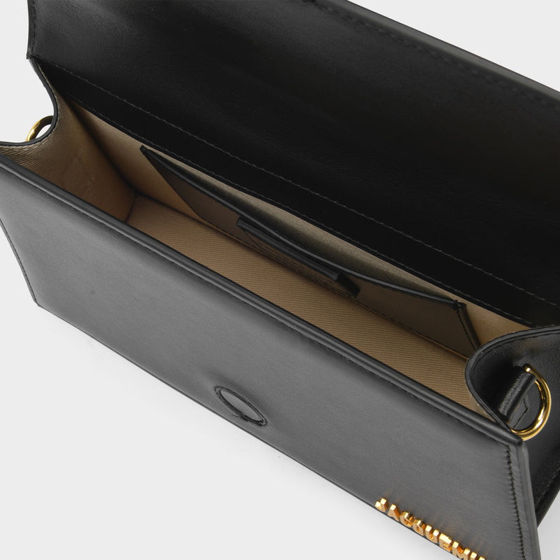 Sac Le Grand Bambino Jacquemus Cuir Noir1