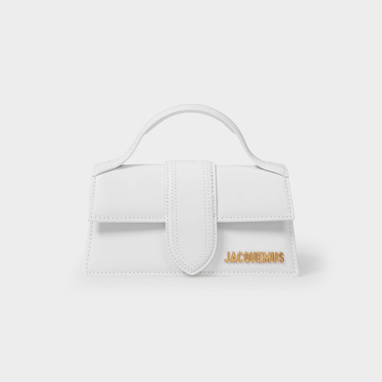 Sac Le Bambino - Jacquemus - Cuir - Blanc