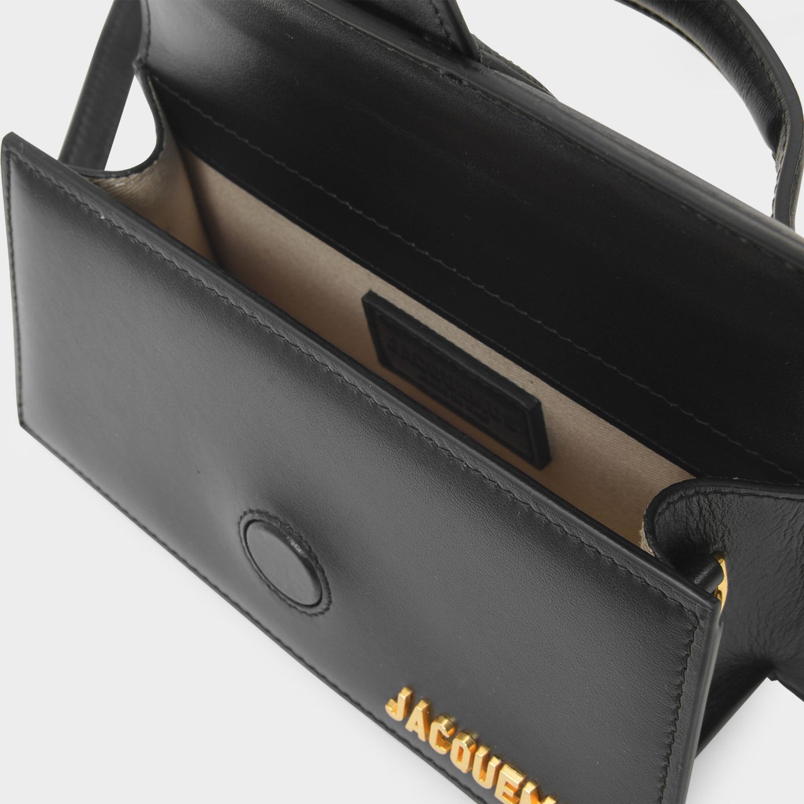 Sac Le Bambino Jacquemus Cuir Noir - Main Image