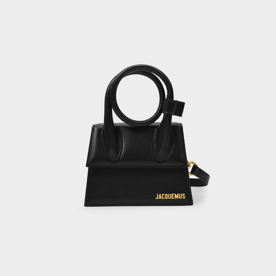 Sac Le Chiquito Noeud - Jacquemus - Cuir - Noir