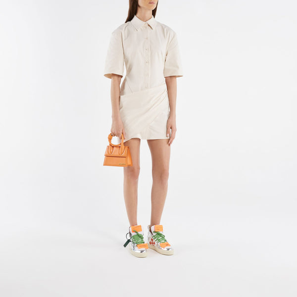 Sac Le Chiquito Noeud - Jacquemus - Cuir - Orange