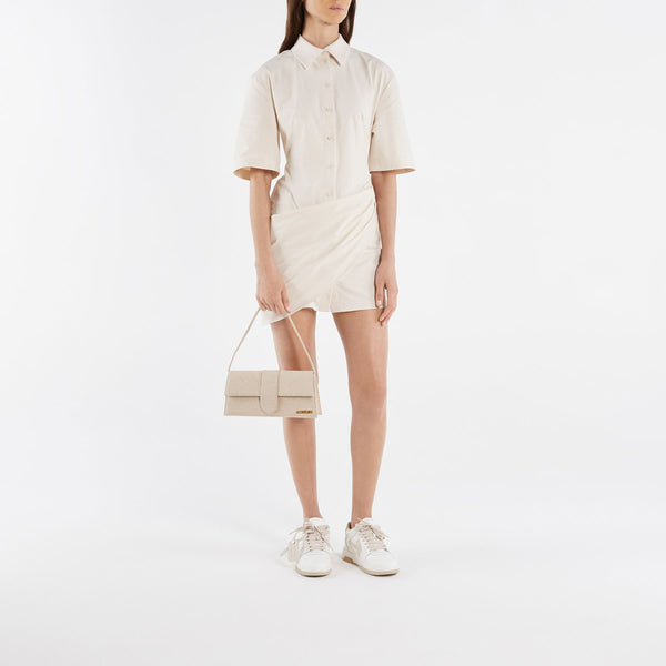 Sac Le Bambino Long - Jacquemus - Lin - Beige Clair