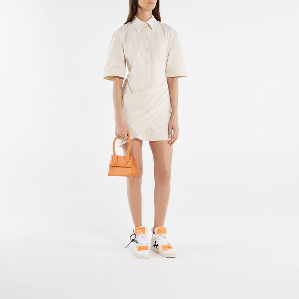 Sac Le Chiquito Moyen - Jacquemus - Cuir - Orange