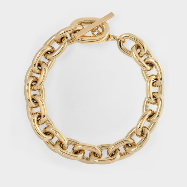 Collier Xl Link Neck - Paco Rabanne - Métal - Doré