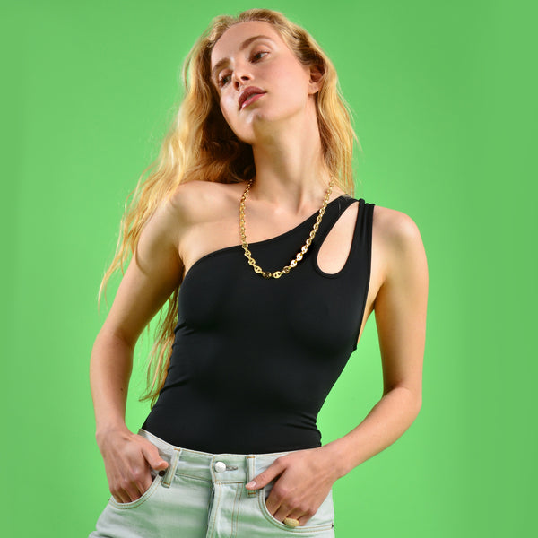 Collier Eight Nano en Laiton Doré