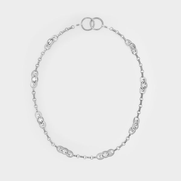 Chaine à Lunettes en Laiton Argent
