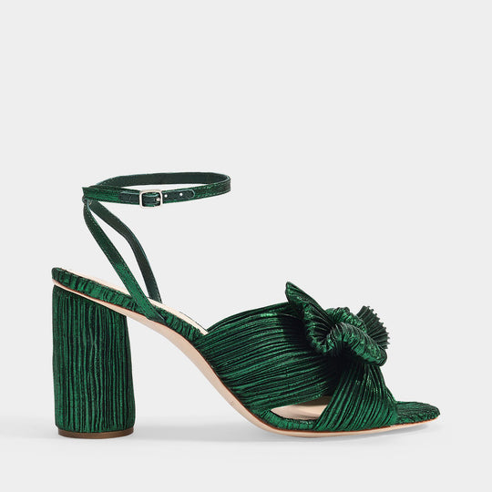 Sandales Camellia - Loeffler Randall - Cuir - Émeraude