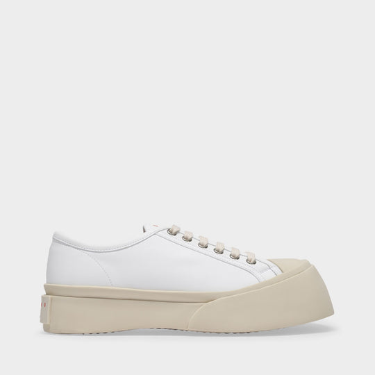 Sneakers Laced Up Pablo - Marni - Cuir - Lily White