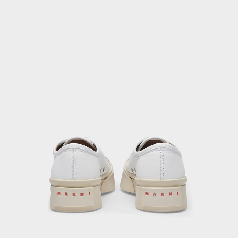 Sneakers Laced Up Pablo - Marni - Cuir - Lily White