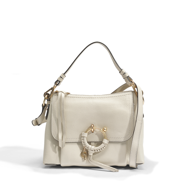 Sac Joan Hobo en Cuir Beige