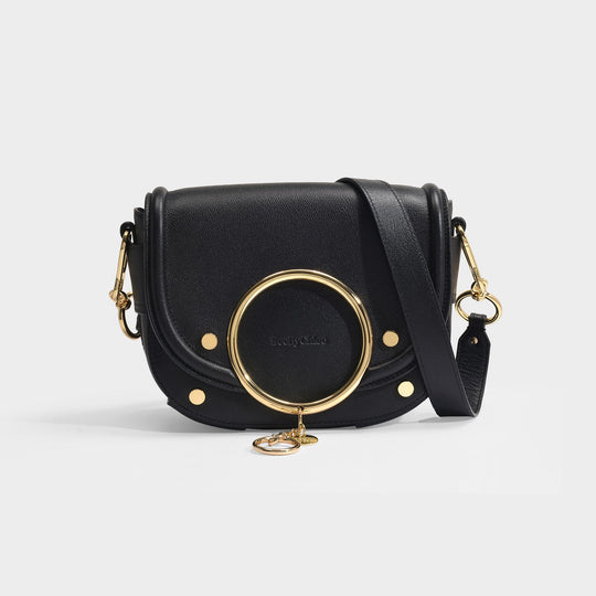 Sac Mara Crossbody en Cuir Noir