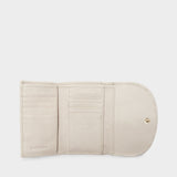 Portefeuille Hana Compact - See By Chloe - Cuir - Cement Beige