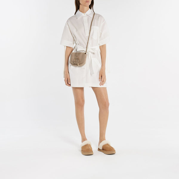 Sac Hobo Hana Mini - See By Chloe - Cuir - Motty Grey