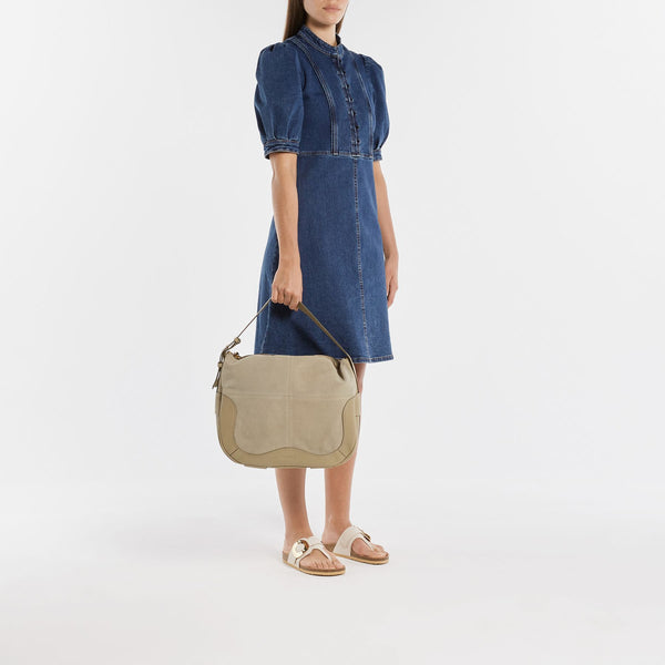 Sac Hobo Hana - See By Chloe - Cuir - Pottery Green
