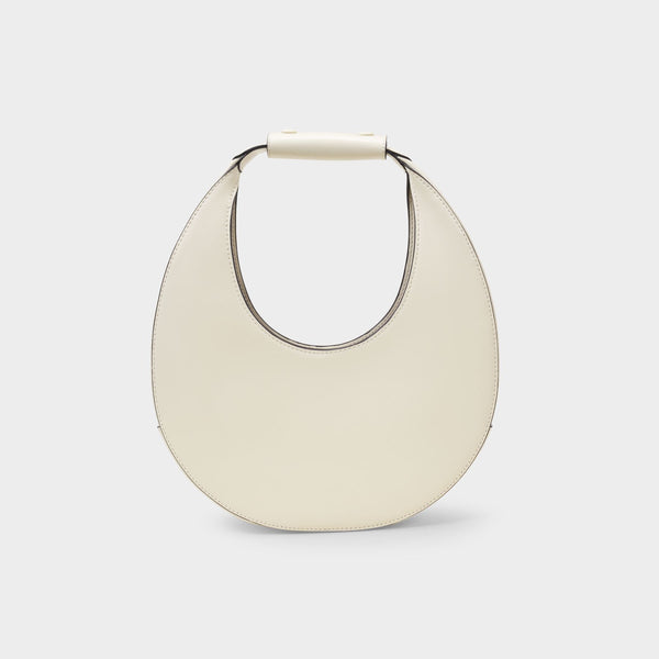 Sac À Main Moon - Staud - Cuir - Crème