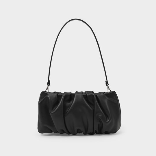 Sac Bean Convertible en Cuir Noir