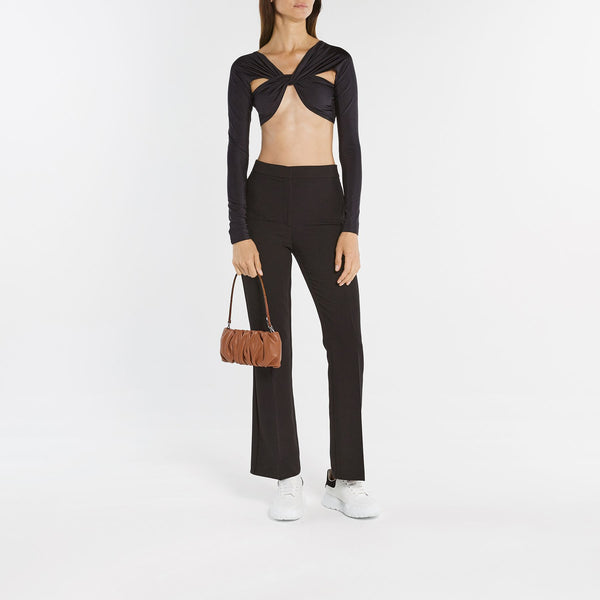 Sac Hobo Bean Convertible - Staud - Cuir - Tan