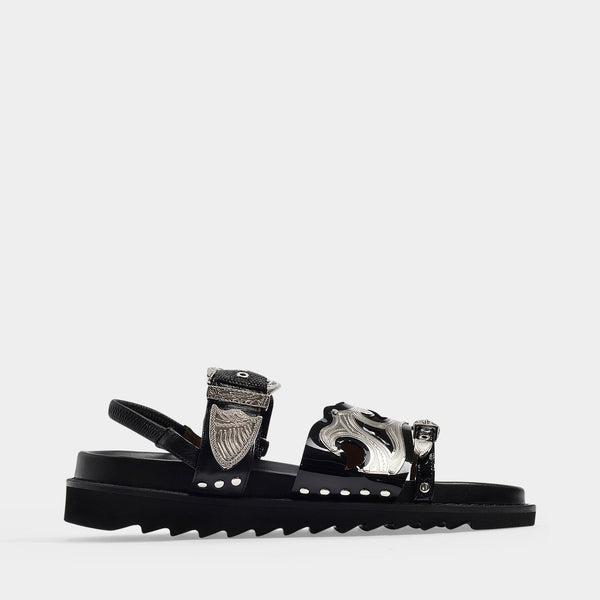 Bottines Aj1018 - Toga Pulla - Cuir - Noir