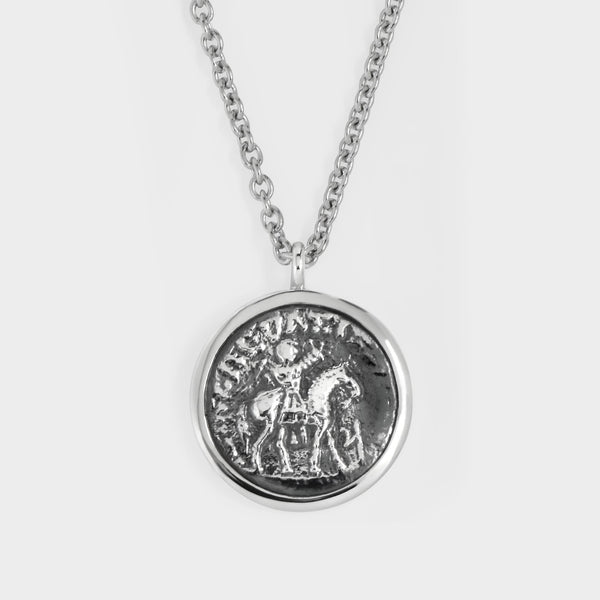 Collier Pendant Pièce - Tom Wood - Argent - Argenté
