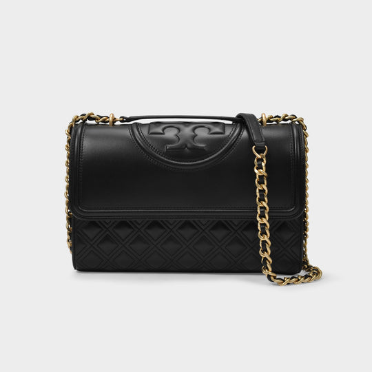 Sac Flemming Convertible en Cuir Noir
