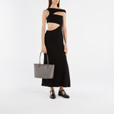 Sac Hobo Small Zip Tote - Tory Burch - Toile - Ivoire