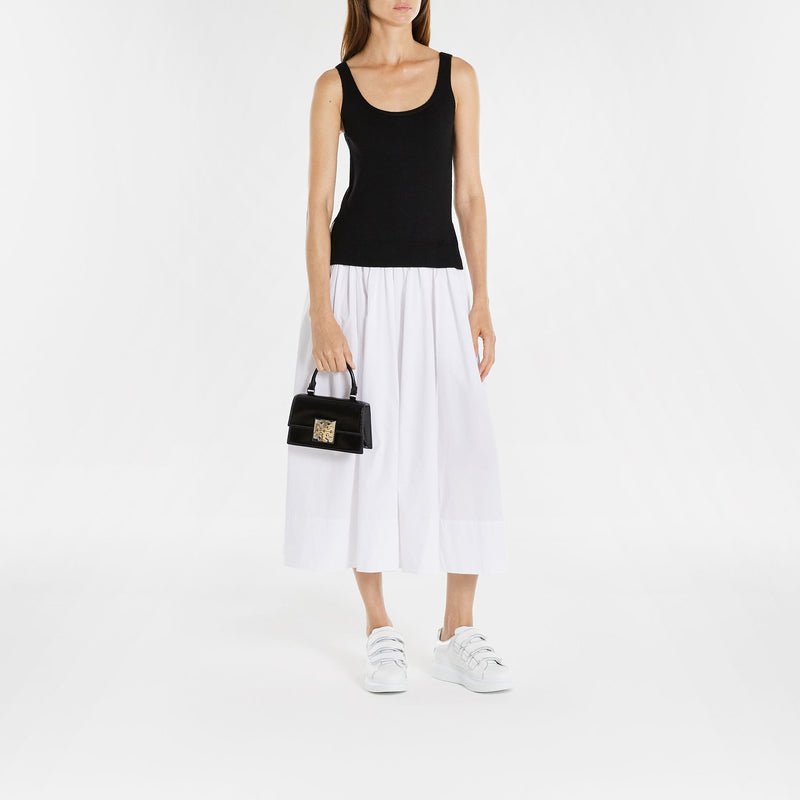 Sac Trend Spazzolato Mini - Tory Burch - Cuir - Noir