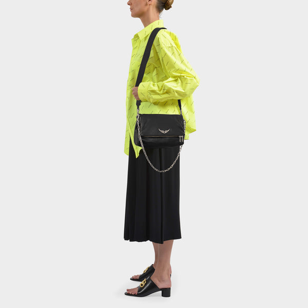 Sac Hobo Rocky - Zadig & Voltaire - Cuir - Noir