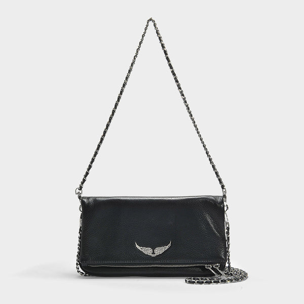 Sac Hobo Rock - Zadig & Voltaire - Cuir - Noir