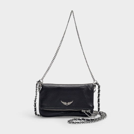 Sac Hobo Rock Nano - Zadig & Voltaire - Cuir - Noir