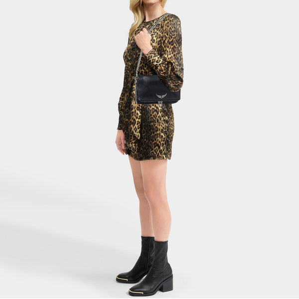 Sac Hobo Rock - Zadig & Voltaire - Cuir - Noir