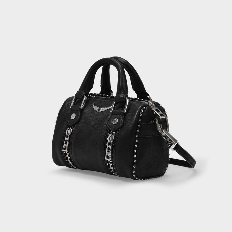 Sac Sunny Nano en Cuir Noir