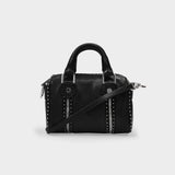 Sac Sunny Nano en Cuir Noir