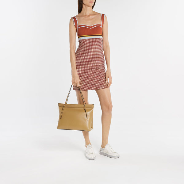 Sac Joanna Medium en Cuir Marron